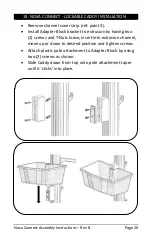 Предварительный просмотр 20 страницы tryten Nova Line Assembly Instructions Manual