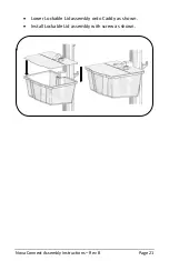 Предварительный просмотр 21 страницы tryten Nova Line Assembly Instructions Manual