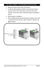 Предварительный просмотр 22 страницы tryten Nova Line Assembly Instructions Manual