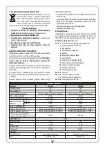 Preview for 47 page of Tryton TCV14L2 Operating Instruction