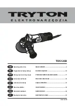 Tryton TDS125B Operating Instruction preview