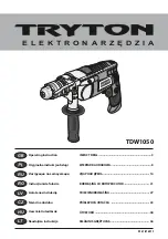 Tryton TDW1050 Operating Instructions Manual предпросмотр