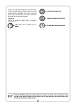 Preview for 37 page of Tryton TDW1200K Operating Instruction