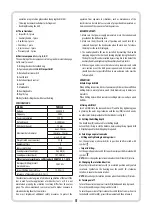 Preview for 5 page of Tryton TDW550 Operating Instruction