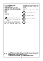 Preview for 27 page of Tryton TDW850K Operating Instruction