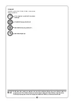 Preview for 42 page of Tryton TDW850K Operating Instruction