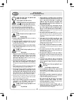 Preview for 4 page of Tryton THP1800 Instruction Manual