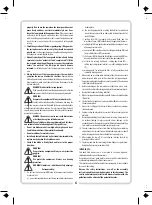 Preview for 6 page of Tryton THP1800 Instruction Manual