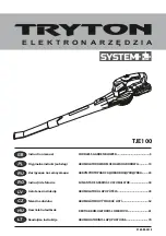 Preview for 1 page of Tryton TJE100 Instruction Manual