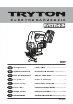Tryton TJR50 Operating Instructions Manual preview