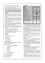 Предварительный просмотр 6 страницы Tryton TMC260 Operating Instruction