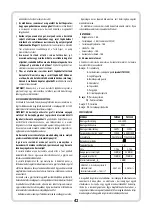 Preview for 42 page of Tryton TMC260 Operating Instruction