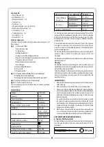 Preview for 6 page of Tryton TMM1250 Operating Instruction