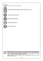 Preview for 31 page of Tryton TMS12517 Operating Instructions Manual