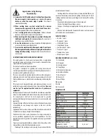 Preview for 7 page of Tryton TMS12518 Operating Instruction