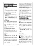 Preview for 31 page of Tryton TMS12518 Operating Instruction