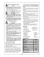 Preview for 57 page of Tryton TMS12518 Operating Instruction