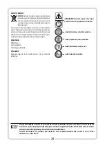 Предварительный просмотр 32 страницы Tryton TMS23020 Operating Instructions Manual