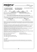 Preview for 51 page of Tryton TUV14BL Operating Instruction