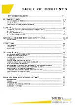 Preview for 3 page of TS Industrie Saelen GS/VIPER50DS Operating Manual