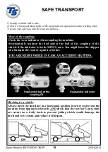 Предварительный просмотр 15 страницы TS Industrie Super Premium 30ER Technical Manual