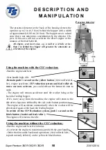 Предварительный просмотр 58 страницы TS Industrie Super Premium 30ER Technical Manual