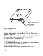 Preview for 12 page of TS-market EDIC-mini LCD Operation Manual