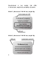 Preview for 2 page of TS-market Edic-mini Tiny 16 Operating Instruction