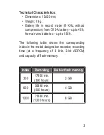 Preview for 3 page of TS-market Edic-mini Tiny B47 Operating Instructions Manual