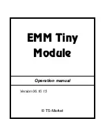 TS-market EMM Tiny Module Operation Manual preview