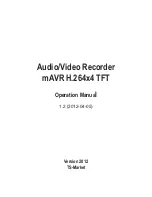 TS-market MAVR-H264x4 Operation Manual preview