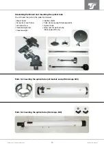 Preview for 10 page of TS Optics Megastar 1550 Assembly And Instruction Manual