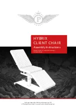 TS Trading HYBRIX CLIENT CHAIR Assembly Instructions Manual preview