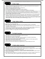 Preview for 3 page of TSA model Infusion 600E Pro Instruction Manual