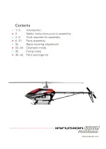 Preview for 2 page of TSA model Infusion 600n Platinum Instruction Manual