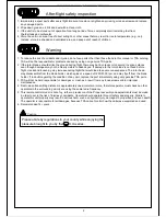 Preview for 4 page of TSA model infusion 7000n Instruction Manual