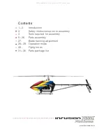 Preview for 2 page of TSA model Infusion 700E Instruction Manual