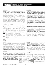 Preview for 2 page of TSA STAR-106 User Manual