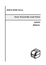 TSC 4D200 Series User Manual preview