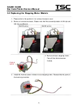 Preview for 15 page of TSC DA200 Series Service Manual