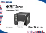 Предварительный просмотр 1 страницы TSC MH261T Series User Manual