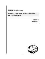 TSC P200 series User Manual предпросмотр