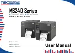 Предварительный просмотр 1 страницы TSC Printronix MB240 Series User Manual