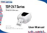 TSC PRINTRONIX TDP-244 User Manual preview