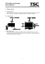 Предварительный просмотр 10 страницы TSC TDP-243 Series Service Manual