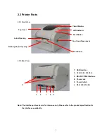 Предварительный просмотр 8 страницы TSC TDP 245-Plus User Manual