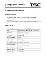 Предварительный просмотр 11 страницы TSC TDP 248M Service Manual