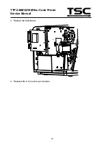 Предварительный просмотр 49 страницы TSC TDP 248M Service Manual