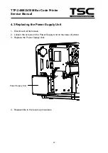 Предварительный просмотр 50 страницы TSC TDP 248M Service Manual