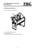 Предварительный просмотр 61 страницы TSC TDP 248M Service Manual